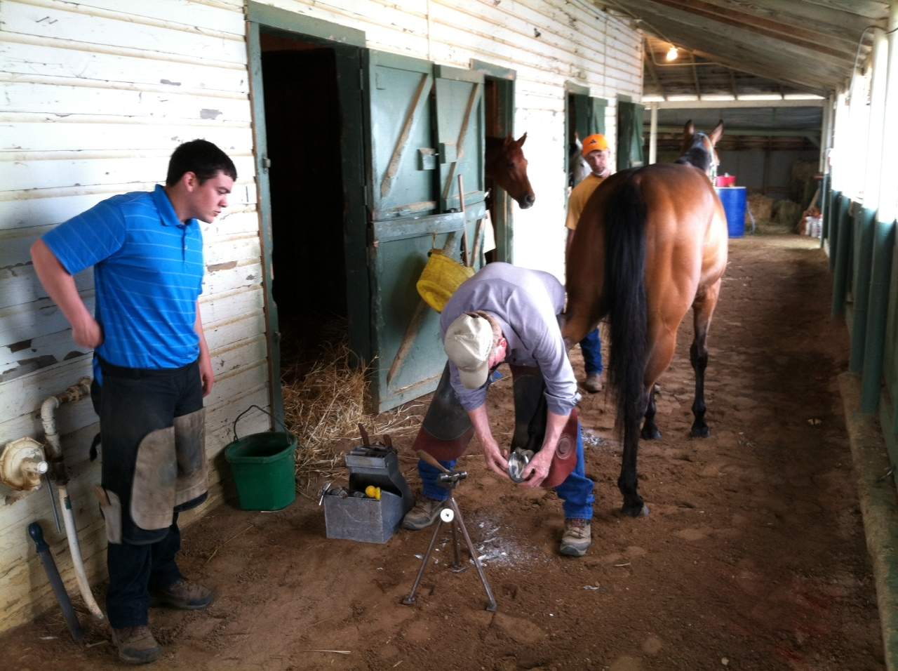 Interview with Farrier Kelby Von Hemel Racing Dudes