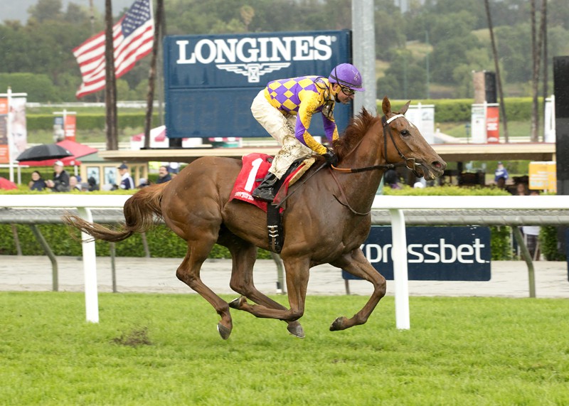 Decked Out Rallies to Win G3 Providencia Stakes at Santa Anita