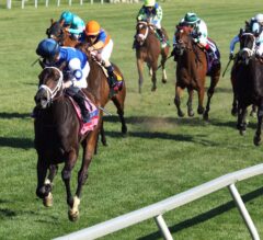 Champion Tepin Crushes Field in Stakes-Record Time to Win Coolmore Jenny Wiley
