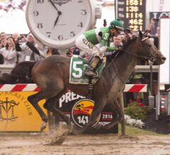 Exaggerator Turns Tables on Nyquist in Preakness Stakes