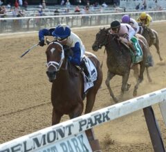 Off The Tracks Prevails in G1 Mother Goose at Belmont Park