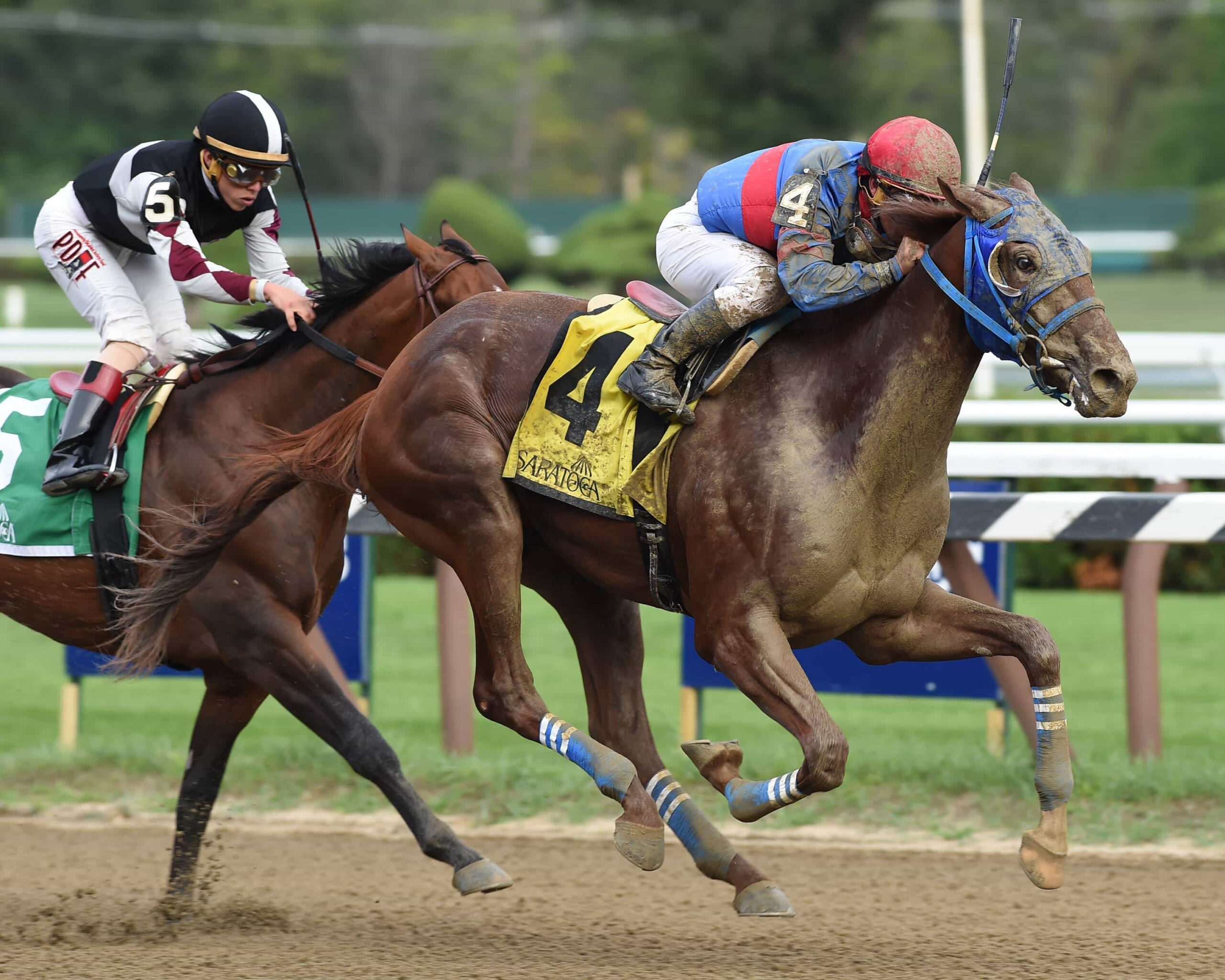 Saratoga Report #4: Rain Soaks Weekend Racing