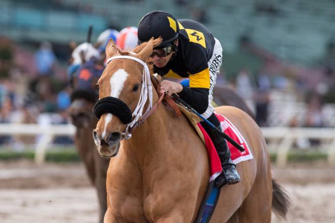 Breeders Cup Champion Finest City Impressive In Grade 2 Santa Monica Win
