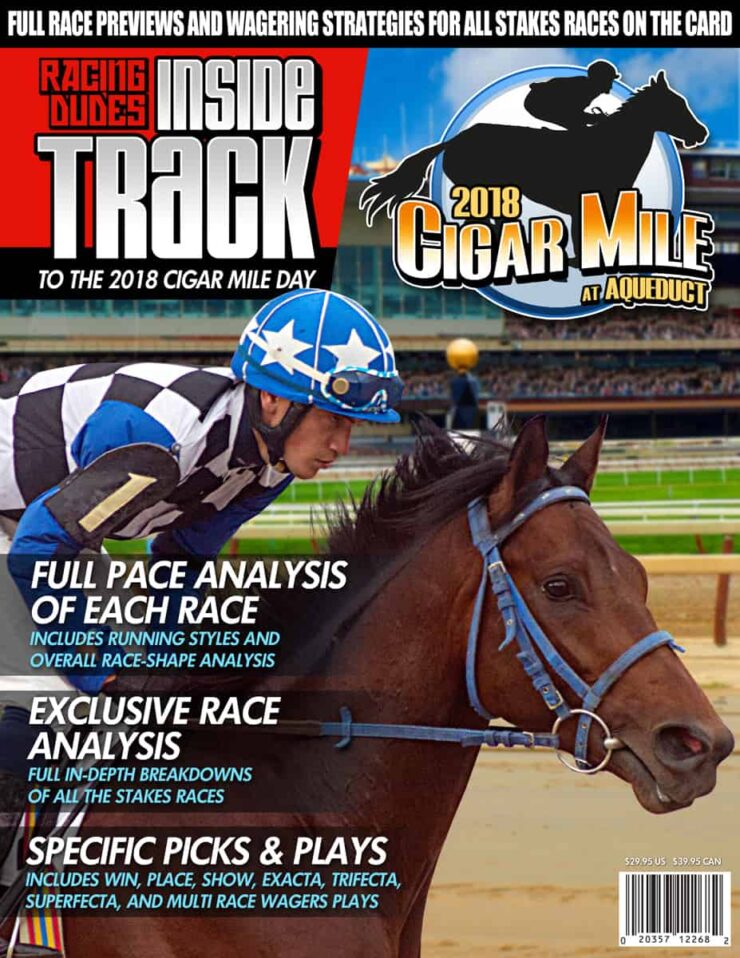 Racing Dudes Inside Track to Cigar Mile Day at Aqueduct Wagering Guide
