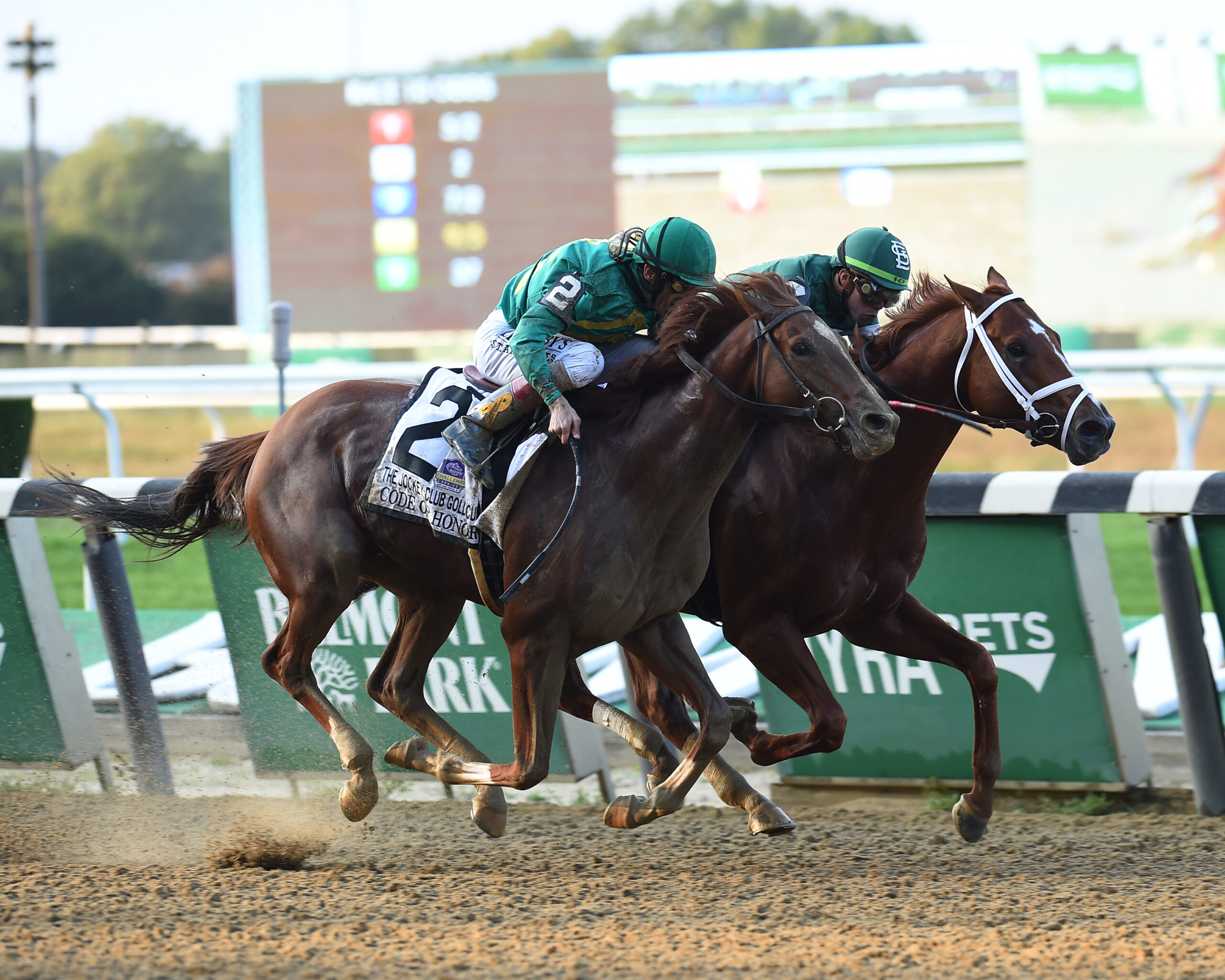 Code of Honor Named Jockey Club Gold Cup Victor