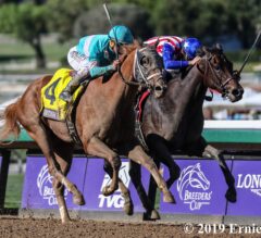 British Idiom Outduels Donna Veloce in Juvenile Fillies