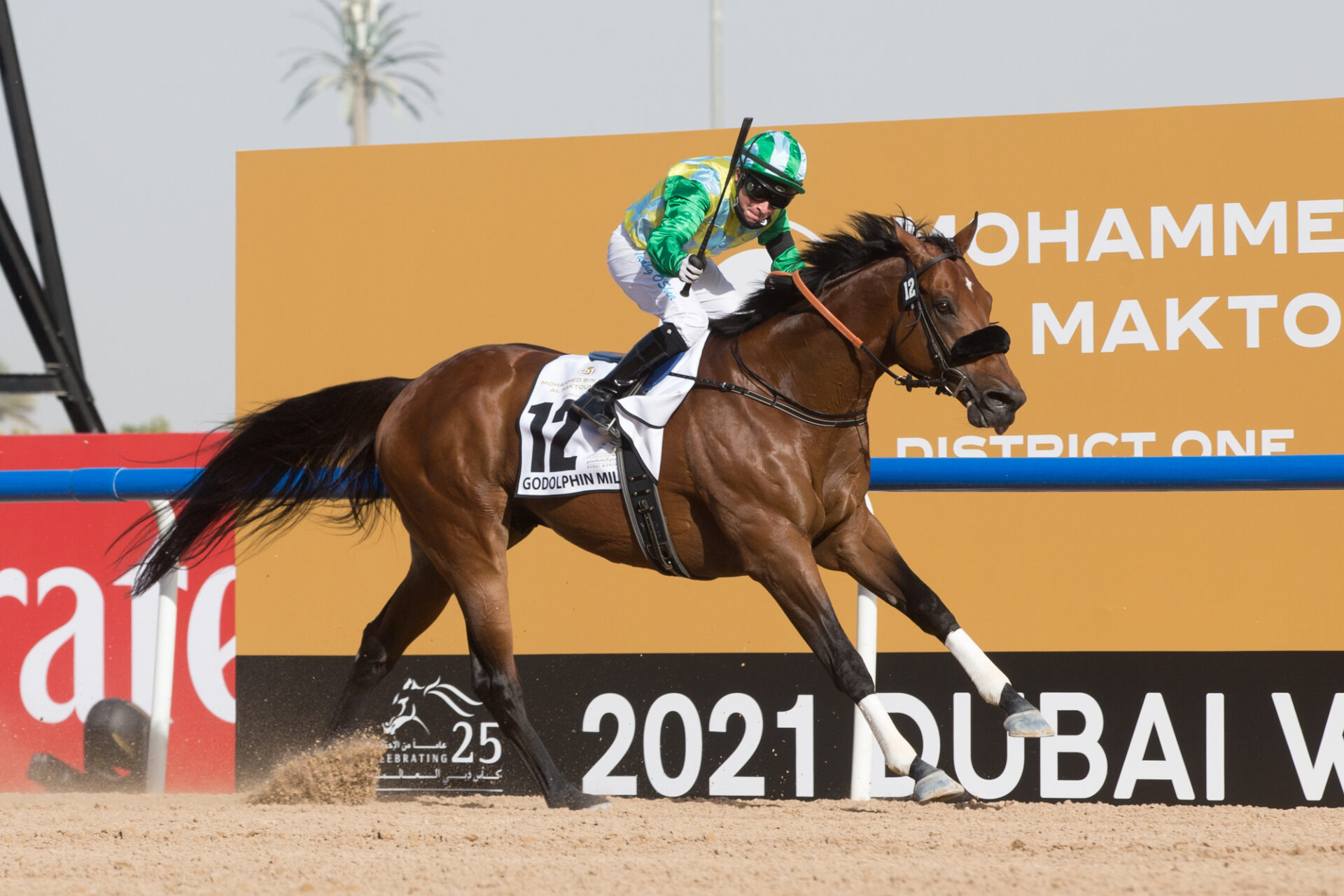 Erika Rasmussen Seemar's Ambition Too Good In Godolphin Mile - Racing Dudes