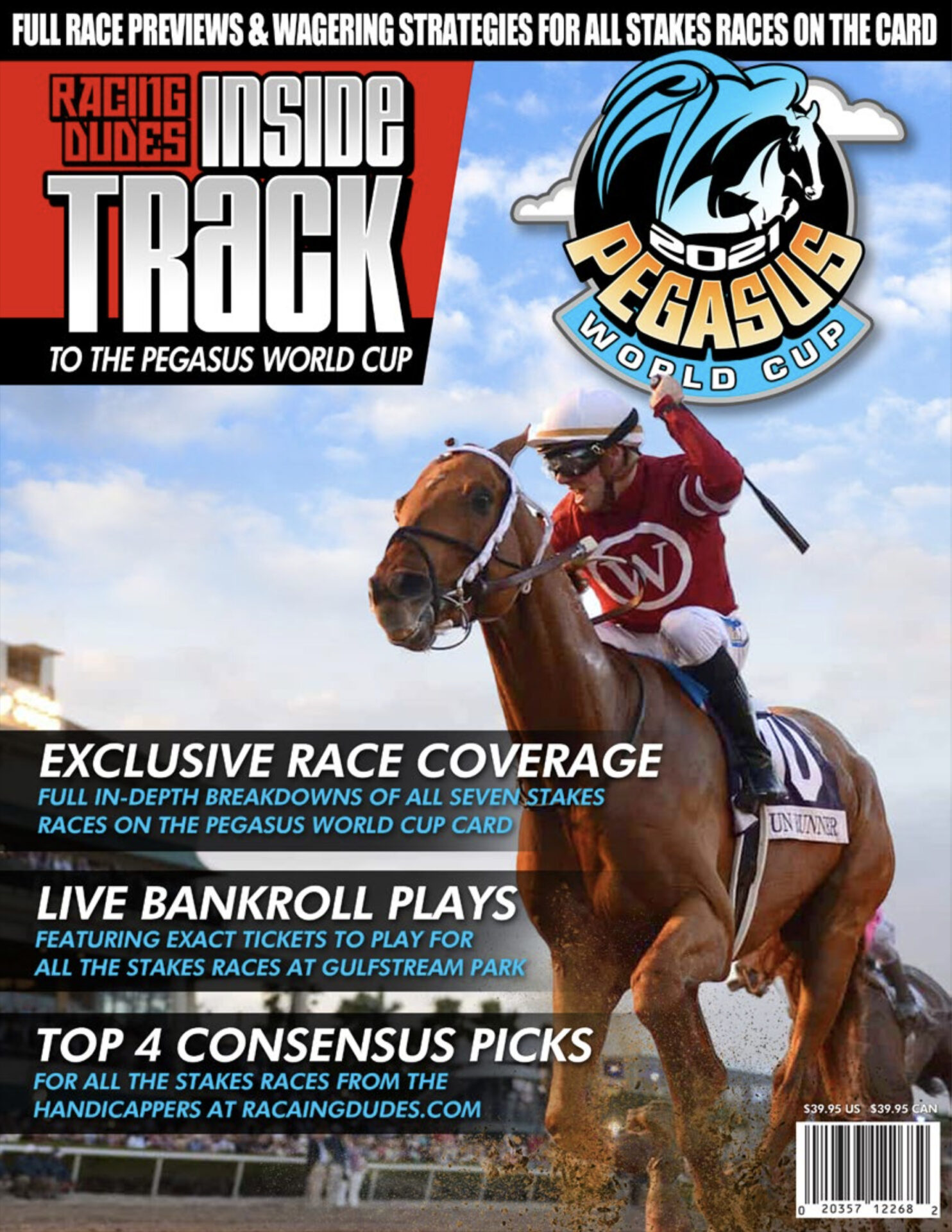 Inside Track to the 2021 Pegasus World Cup Racing Dudes