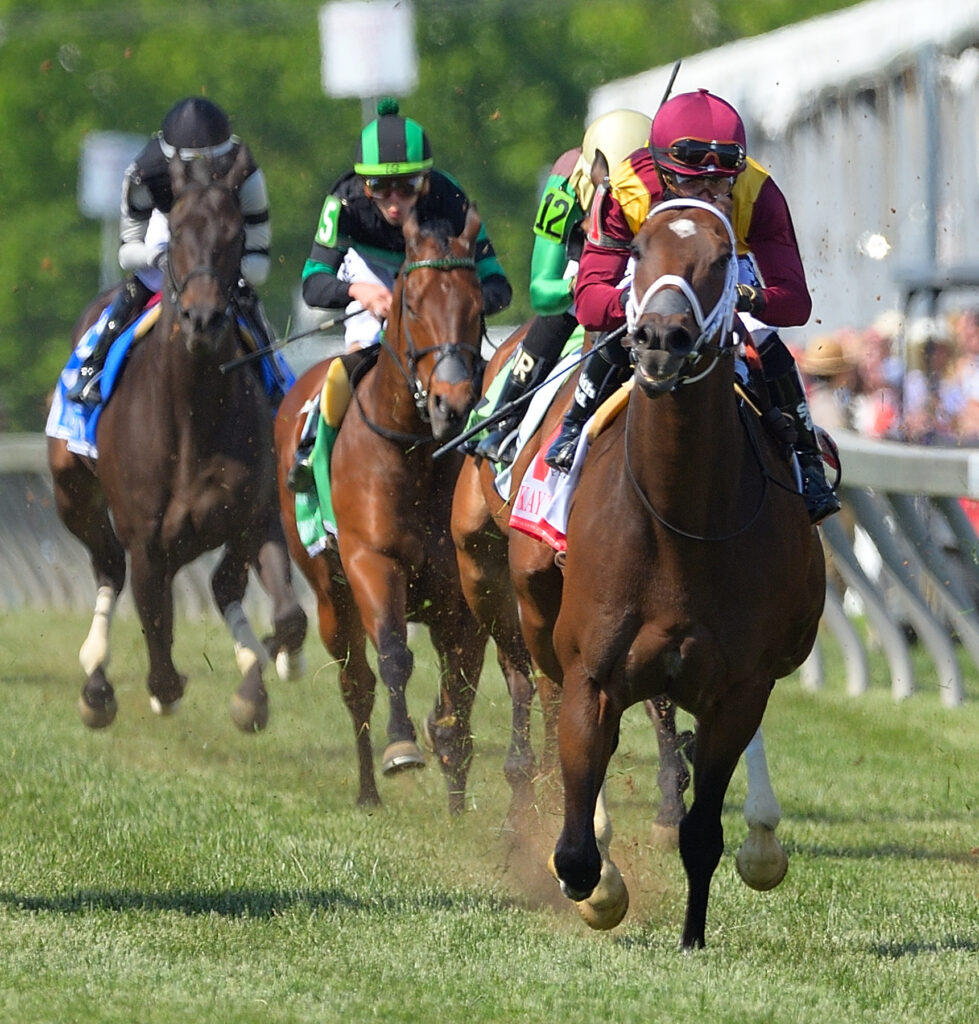 Firecrow Blazes to Jim McKay Turf Sprint Win - Racing Dudes