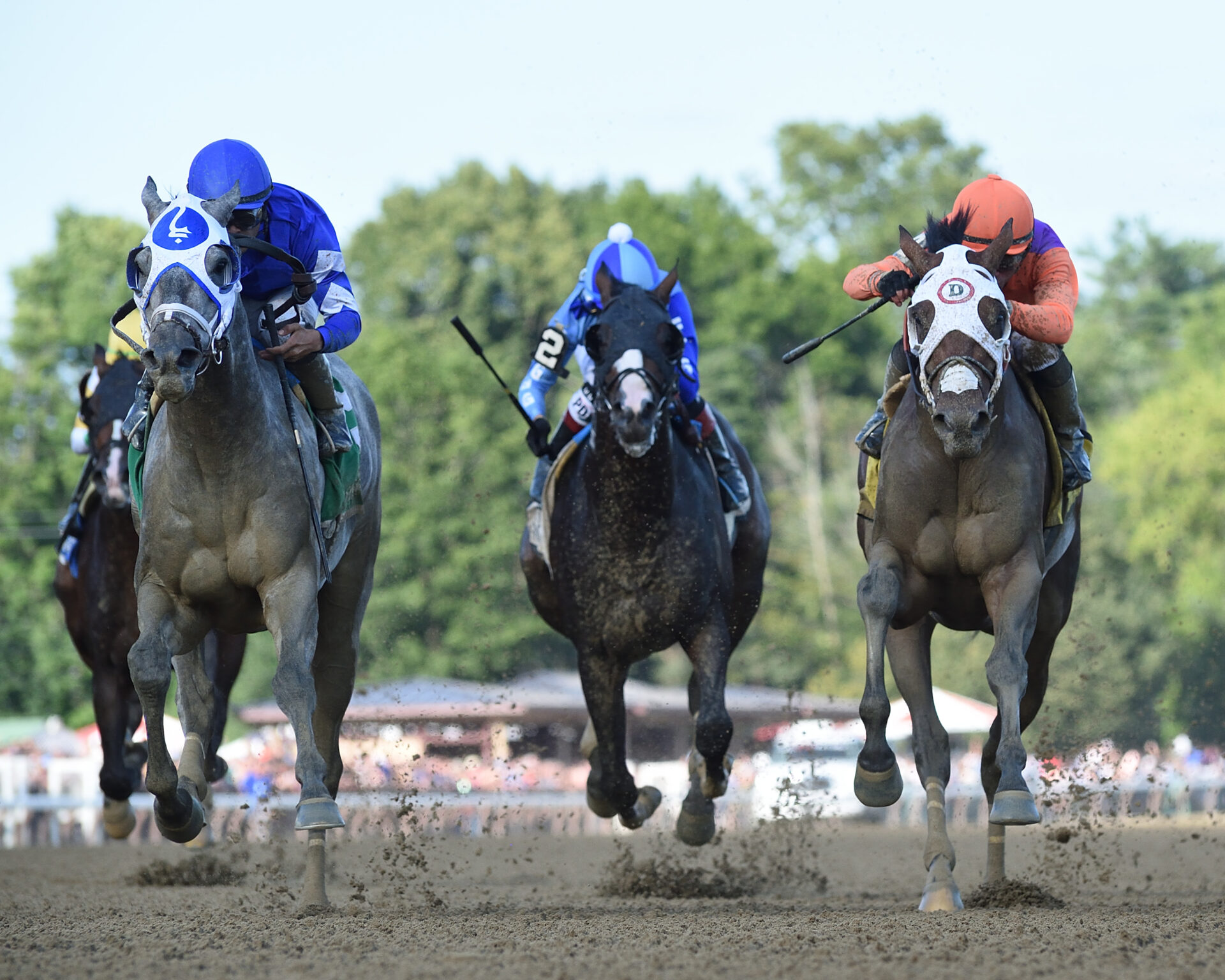 Essential Quality's Class Prevails Over Keepmeinmind To Win Jim Dandy
