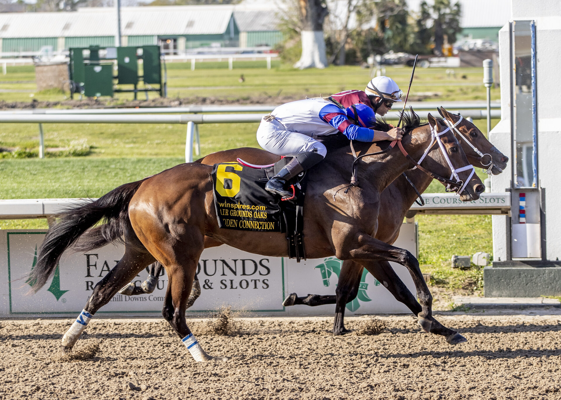 2022 Fair Grounds Oaks Replay & Reaction Echo Zulu Wins Return