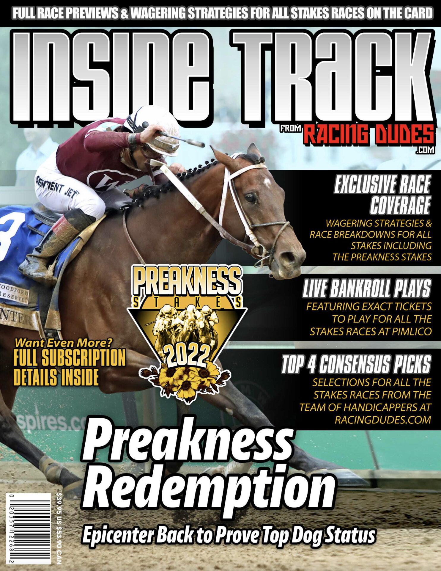 Inside Track to the 2022 Preakness Stakes