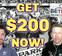 CASH A $200 New Member BONUS When You Bet With The Racing Dudes!