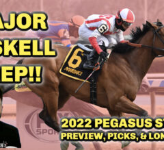 Brown Could Add Electability Into Haskell Mix | 2022 Pegasus Stakes Preview, FREE Picks, & Longshots