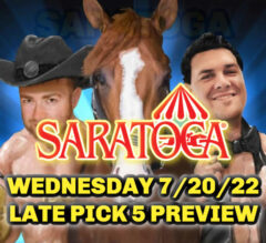 The Magic Mike Show 391: Saratoga Wednesday Late Pick 5 Preview