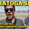 Junior Alvarado Has High Hopes For HUGE Meet | Saratoga Slim’s Backside Vlog #21