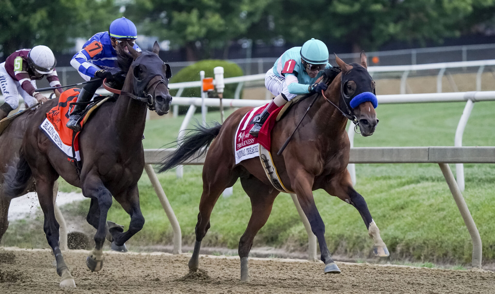 2023 Preakness Stakes Replay National Treasure Holds Off Blazing