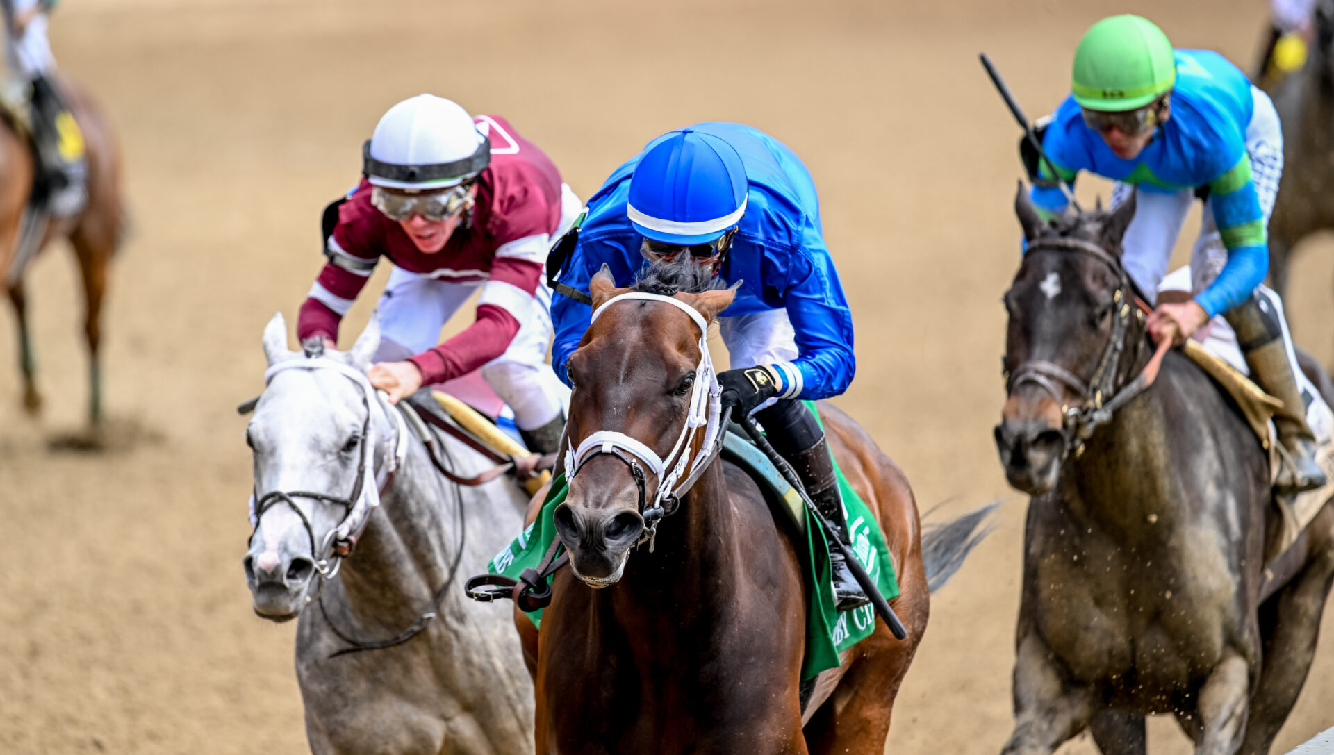 2023 Derby City Distaff Stakes Replay Matareya Holds Off Wicked Halo
