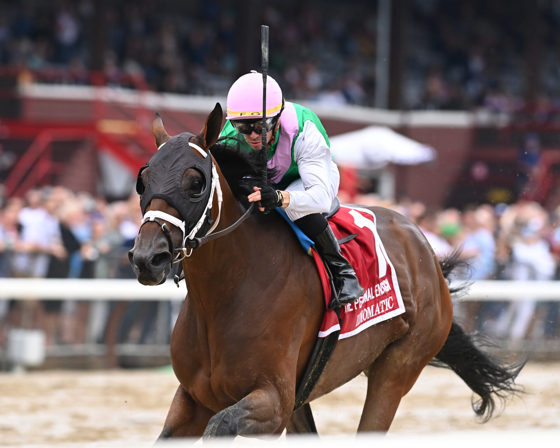 2023 Personal Ensign Stakes Replay & Analysis Idiomatic Leads Every