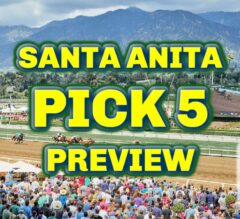 Santa Anita Park Pick 5 Preview | The Magic Mike Show 550