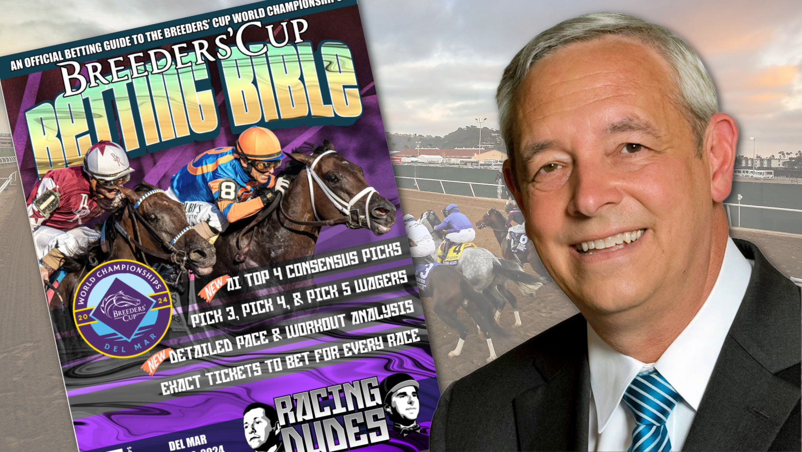 Legendary Jon White To Offer Breeders' Cup Picks In Betting Bible