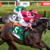 Fionn Nails Nitrogen to Win Record-Setting Belmont Oaks