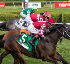 Fionn Nails Nitrogen to Win Record-Setting Belmont Oaks