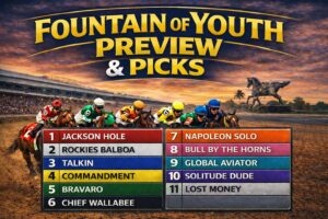 fountain of youth stakes 2026 field cover article