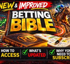 Your Betting Edge Starts Here: Picks, Analysis & the All-New Racing Dudes Betting Bible