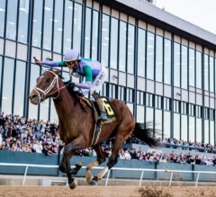 Renegade Explodes Late to Dominate G1 Arkansas Derby