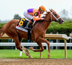 Further Ado Dominates Blue Grass By 11 Lengths, Punches Kentucky Derby Ticket