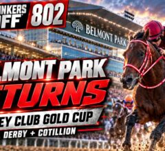 Belmont Park Returns! Jockey Club Gold Cup, PA Derby & Cotillion Picks | Blinkers Off 802